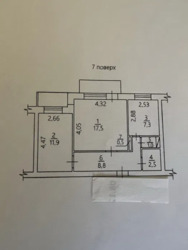 Простора 2 кімнатна квартира фото 7 Простора 2 кімнатна квартира фото 7