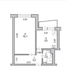 Продається квартира Київ, Подільський, проспект Свободи, 30А фото 10 Продається квартира Київ, Подільський, проспект Свободи, 30А фото 10