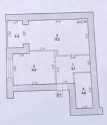 Продається 1к кімнатну квартиру,Височана 18, Містечко Центральне. фото 6 Продається 1к кімнатну квартиру,Височана 18, Містечко Центральне. фото 6