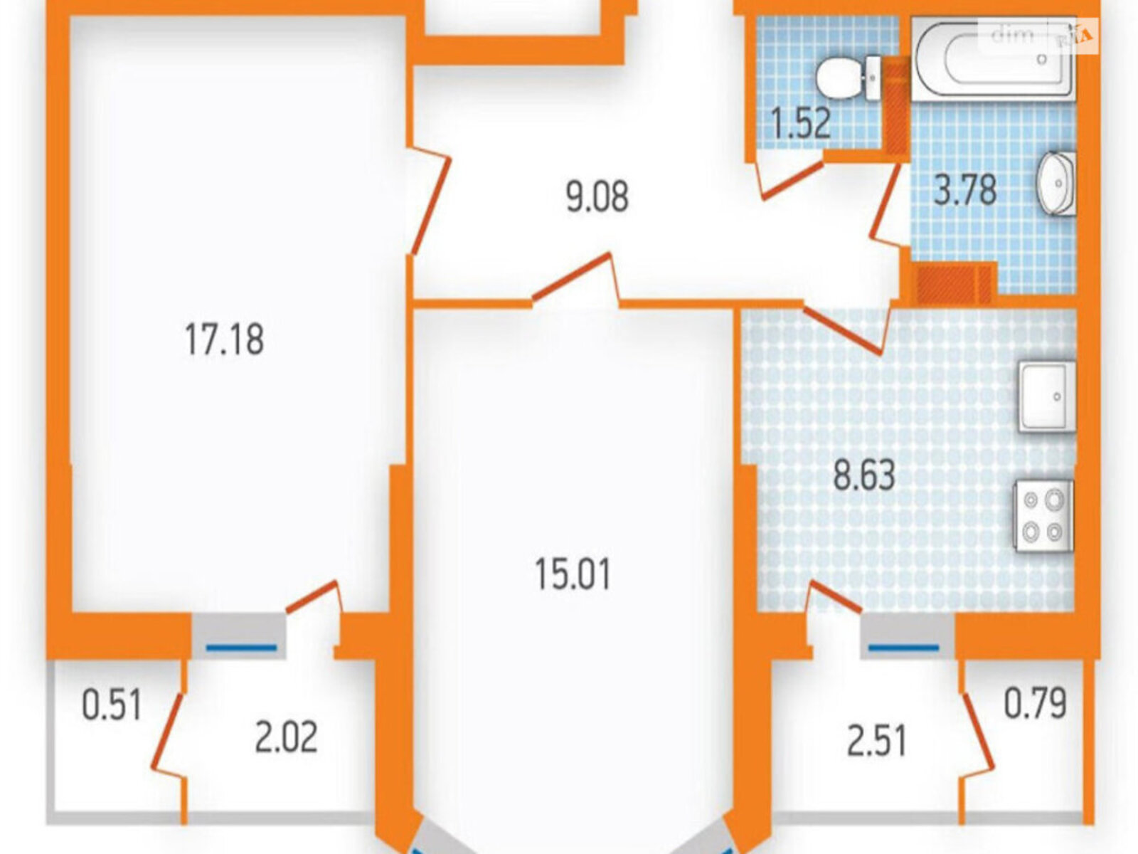 ������ 2� �������� 58.9 ��. � �� ���. ������������ ���� 1