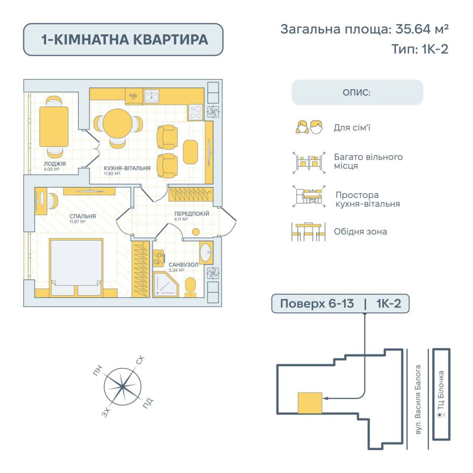 Продаж 1 кімнатної квартри. Ужгород. фото 1 Продаж 1 кімнатної квартри. Ужгород. фото 1