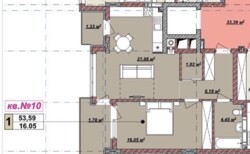Продаж 1.5 кімнатної квартири. Ужгород. фото 2 Продаж 1.5 кімнатної квартири. Ужгород. фото 2