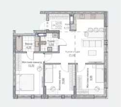 Продам 3х кімнатну квартиру в новобудові фото 11 Продам 3х кімнатну квартиру в новобудові фото 11