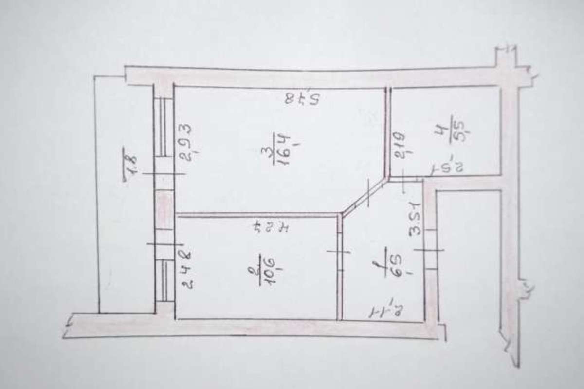 Продаж 1-кімнатної квартири фото 1 Продаж 1-кімнатної квартири фото 1