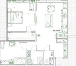 Продаж 2 кімнатної квартири, ЖК Галактика, 69 м2 фото 17 Продаж 2 кімнатної квартири, ЖК Галактика, 69 м2 фото 17