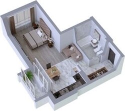 Продається 1 кімнатна квартира-студія в ЖК «Телескоп» Драгоманова 10 фото 16 Продається 1 кімнатна квартира-студія в ЖК «Телескоп» Драгоманова 10 фото 16