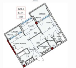 �� ITOWN ����� ������ ��� E �������� 63.3 �²: ���� 3, ������������ ������, 2 �������, ��������, �����������, 2 �������, ������� � ����� �� ����. ���� 7