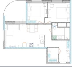 Продаж 2-кімн.квартира з терасою в ЖК- 67 Перлина фото 13 Продаж 2-кімн.квартира з терасою в ЖК- 67 Перлина фото 13