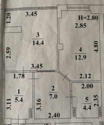 2 кімн.на вул.Сахарова академіка/ Бувалкіна. фото 8 2 кімн.на вул.Сахарова академіка/ Бувалкіна. фото 8