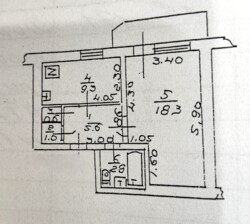 2-кімнатна квартира Бувалкіна (Бочарова) Капремонт Меблі фото 13 2-кімнатна квартира Бувалкіна (Бочарова) Капремонт Меблі фото 13