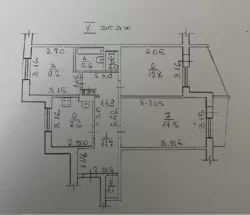 ������ 3-���.��������, �.����/����������, 67,5 ��.�, ������ �������. ���������� ������. ����/������� ���� 14