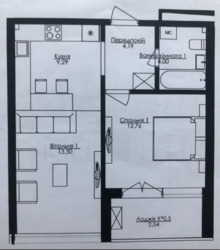 �� Kandinsky Odessa Residence ������� 1 ��������� �������� ���� 5