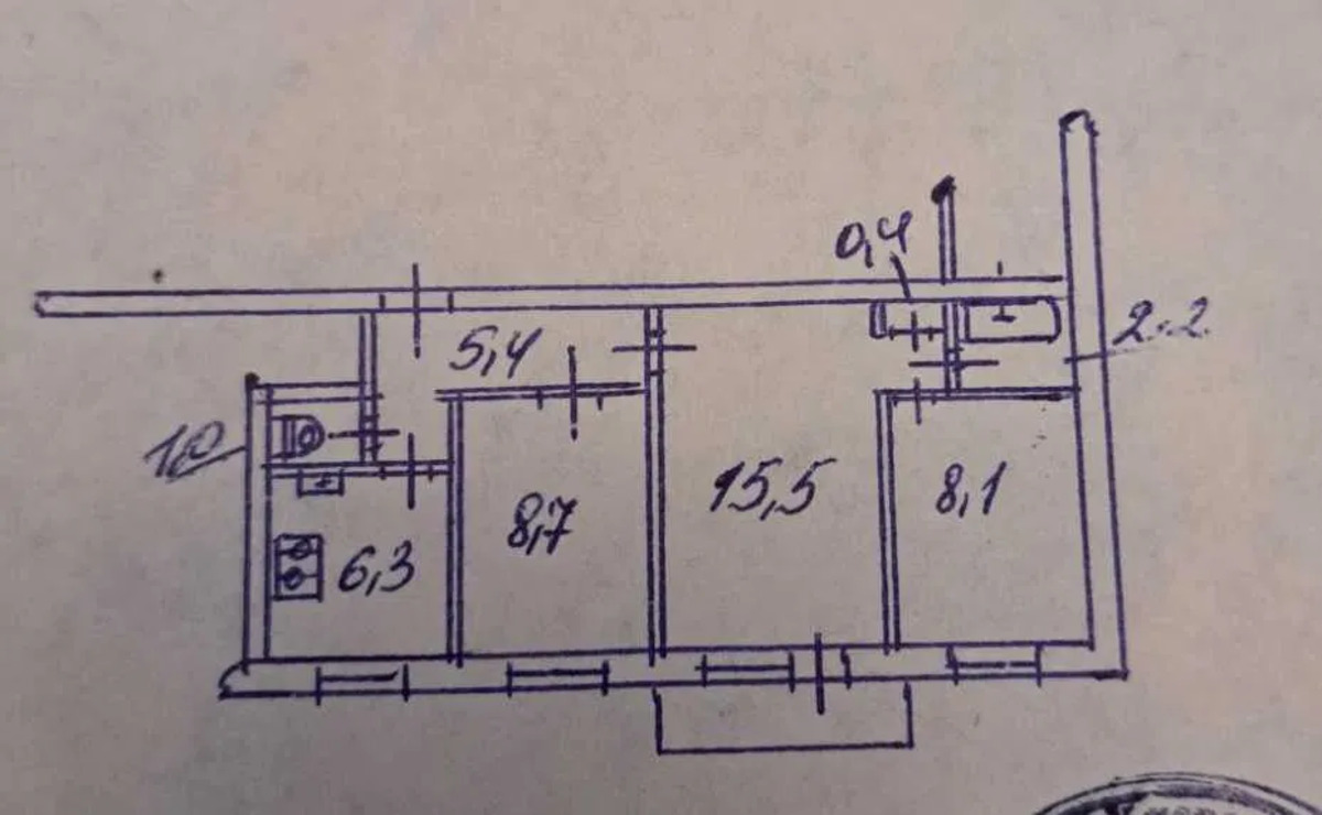 3-кімнатна квартира Київ Солом'янськкий район - фото 8
