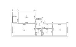 ��� ������� ������ ���������� �������� 71,4 �2 �� ������ 8 �������� ���� 14