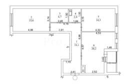 ������ ���������� �������� 74 �2 �� ������ 8 ���� ����� 8 �������� ���� 17