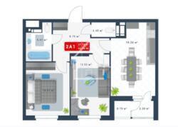 ������ ���������� �������� 65,5 �2 �� ������ 8 �������� ���� 14