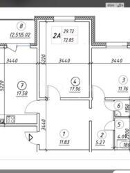 ������ 2� �������� 73 �2 ³������������� 2 �� �������� ����������� ���� 8