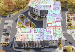 Продаж 2к квартири 68.7 кв. м. Додатково є можливість придбати кладовку. фото 1 Продаж 2к квартири 68.7 кв. м. Додатково є можливість придбати кладовку. фото 1