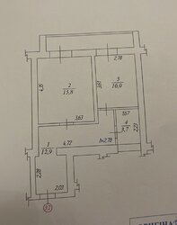 Продаж 1к квартири 48.9 кв. м фото 1 Продаж 1к квартири 48.9 кв. м фото 1