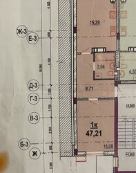 Продаж 1к квартири 47.21 кв. м фото 5 Продаж 1к квартири 47.21 кв. м фото 5