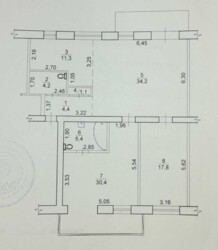 Продаж 3-кімнатної квартири на Павловому Полі з авторським ремонтом поблизу станції метро 23 Серпня. фото 7 Продаж 3-кімнатної квартири на Павловому Полі з авторським ремонтом поблизу станції метро 23 Серпня. фото 7