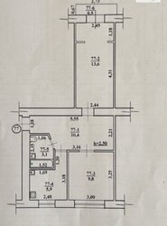 2-кімнатна квартира під ремонт у районі Новий, м. Ужгород фото 11 2-кімнатна квартира під ремонт у районі Новий, м. Ужгород фото 11