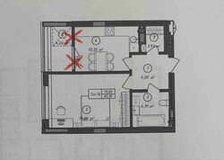 ✨ Стильна 1,5-кімнатна квартира в ЖК For Life – 43 м² за 49 980 $! ✨ фото 2 ✨ Стильна 1,5-кімнатна квартира в ЖК For Life – 43 м² за 49 980 $! ✨ фото 2