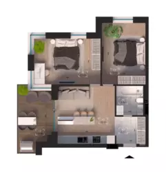 Продаж 2-кімнатної квартири, ЖК Park City фото 1 Продаж 2-кімнатної квартири, ЖК Park City фото 1