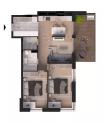 Продаж 3-ної квартири, ЖК Park City фото 1 Продаж 3-ної квартири, ЖК Park City фото 1