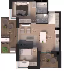 Продаж 2-кімнатної квартири, ЖК Park Сity фото 16 Продаж 2-кімнатної квартири, ЖК Park Сity фото 16