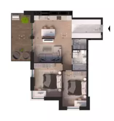 Продаж 2-ної квартири, ЖК Park City фото 1 Продаж 2-ної квартири, ЖК Park City фото 1