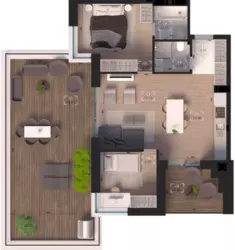 Продаж 2-кімнатної квартири, ЖК Park City фото 1 Продаж 2-кімнатної квартири, ЖК Park City фото 1