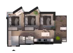 Продаж 3-кімнатної квартири, ЖК Park City фото 1 Продаж 3-кімнатної квартири, ЖК Park City фото 1