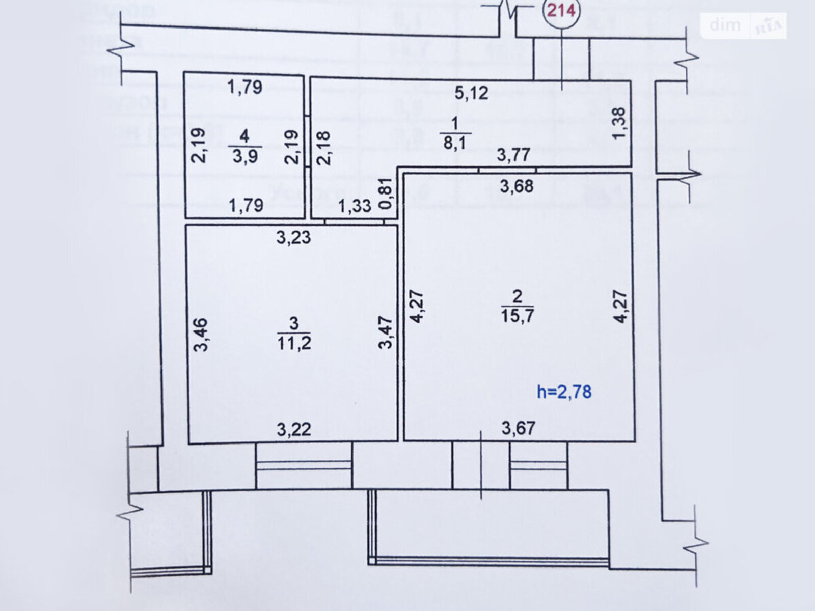 Продаж 1к квартири 41.8 кв. м фото 1 Продаж 1к квартири 41.8 кв. м фото 1