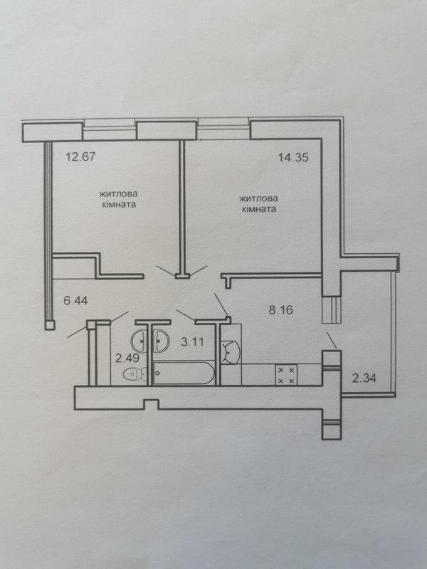 Продажа 2-х комнатной на Фурманова ул.Маяковсого код №211759020 фото 1 Продажа 2-х комнатной на Фурманова ул.Маяковсого код №211759020 фото 1