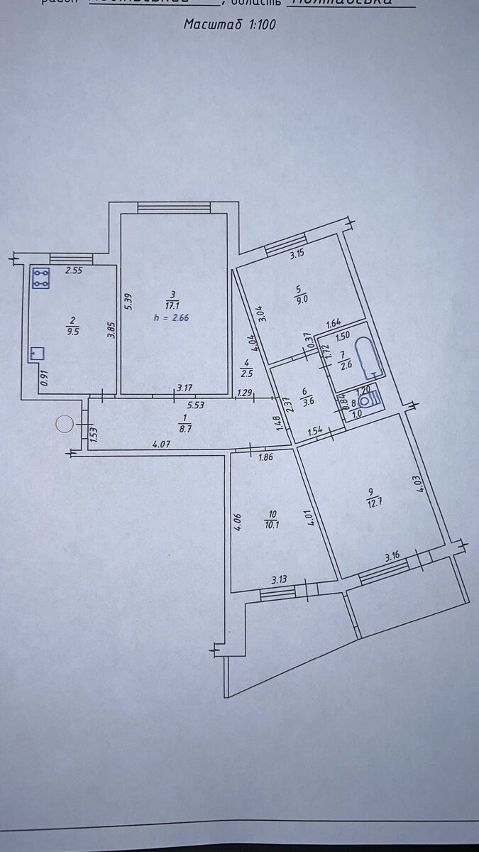Продаж 4-кімнатна квартира Полтава. код № 212-996-039 фото 1 Продаж 4-кімнатна квартира Полтава. код № 212-996-039 фото 1