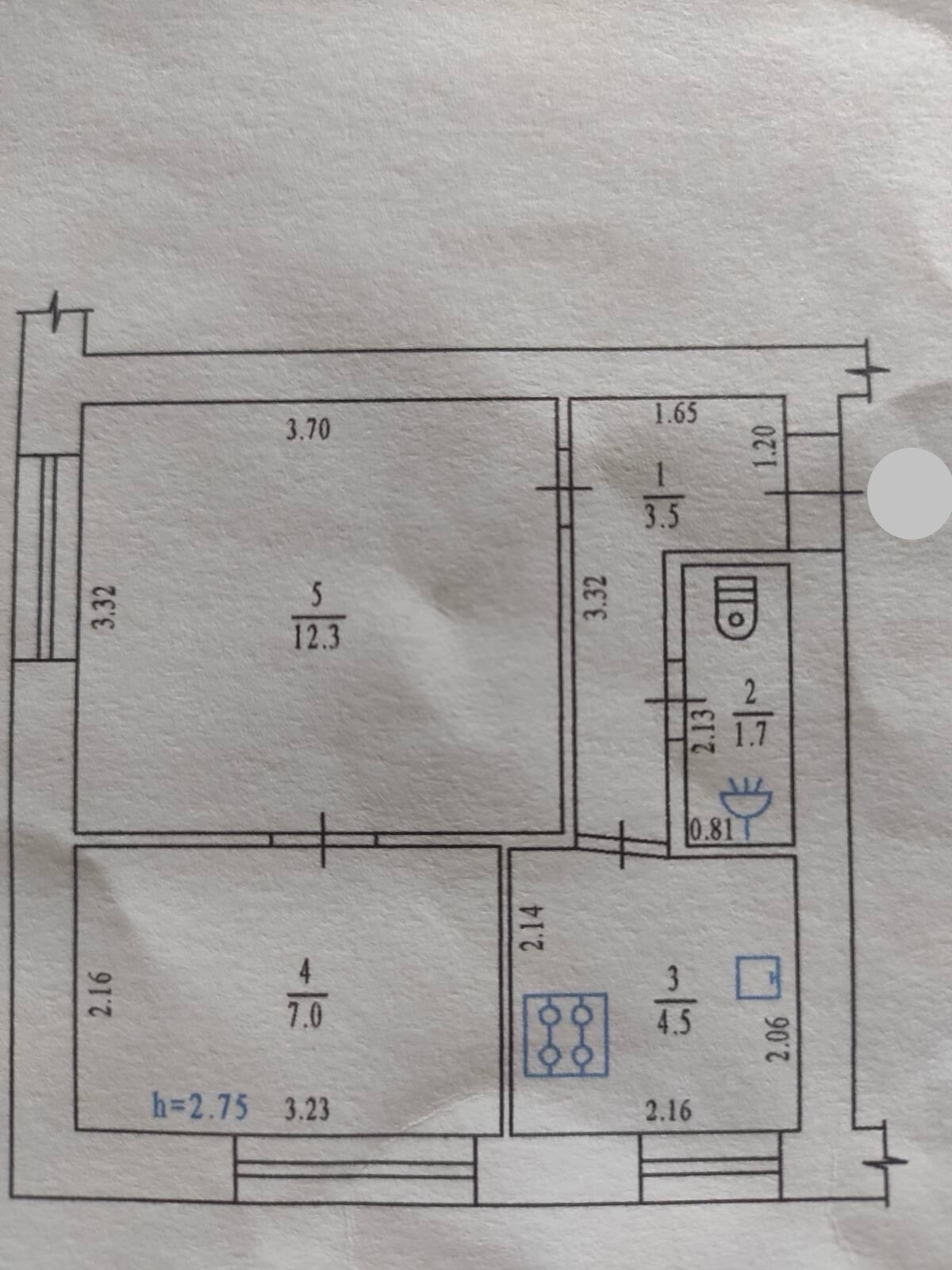 Продаж 2 кімнатної квартири в центрі (вул. Шевченка) р-н ДКПТК фото 1 Продаж 2 кімнатної квартири в центрі (вул. Шевченка) р-н ДКПТК фото 1