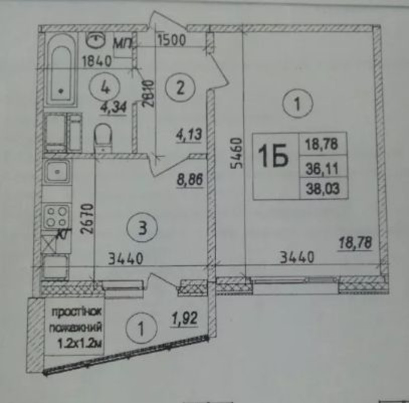 Продажа 1 -комн. квартиры на Параджанова код №211703300 фото 1 Продажа 1 -комн. квартиры на Параджанова код №211703300 фото 1