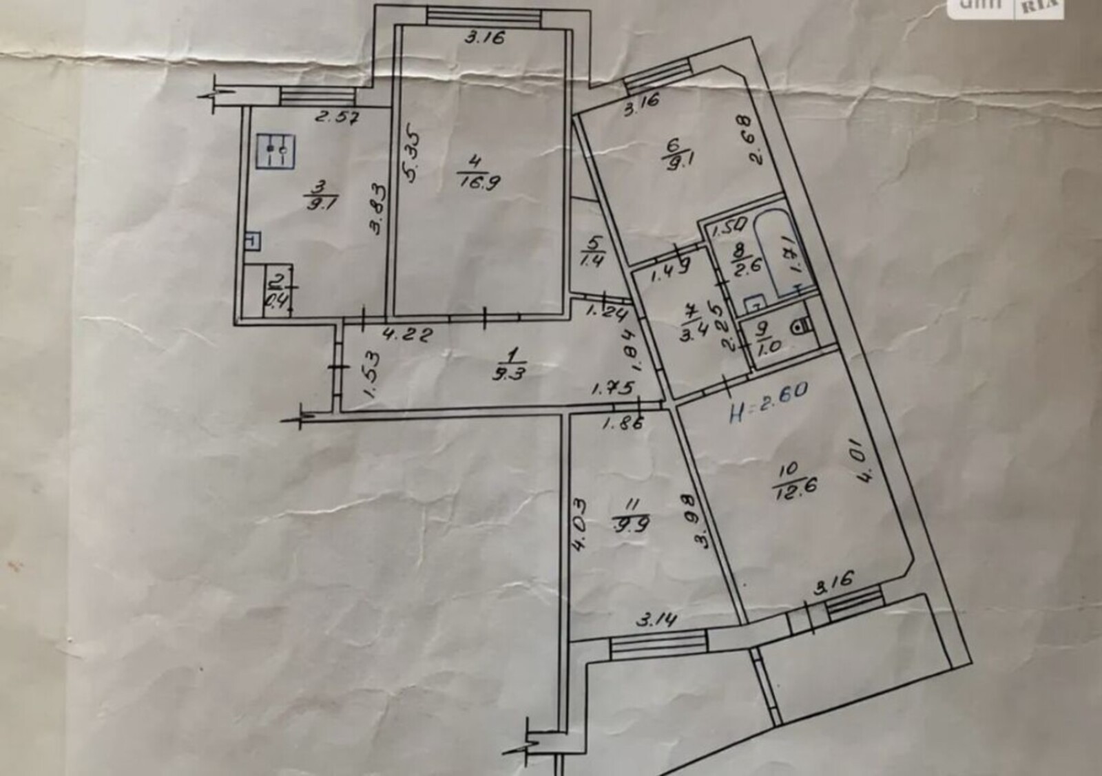 Продаж квартири на Леваді код № 213-094-487 фото 1 Продаж квартири на Леваді код № 213-094-487 фото 1
