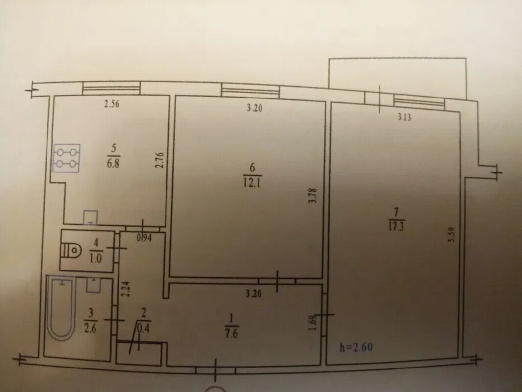 Продажа 2-х комнатной на Садах-1 код №212357307 фото 1 Продажа 2-х комнатной на Садах-1 код №212357307 фото 1