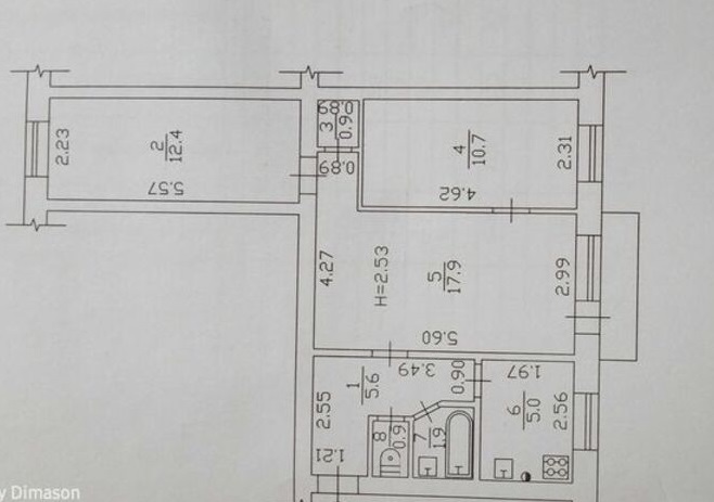 Продаж 3-х кімнатної квартири на Зигіна код №212820408 фото 1 Продаж 3-х кімнатної квартири на Зигіна код №212820408 фото 1