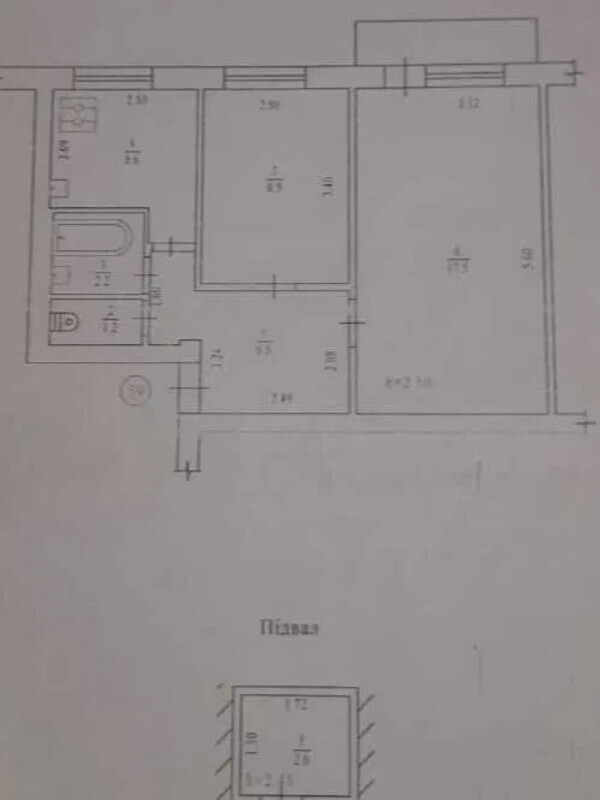 Продажа 2-х комнатной квартиры на Браилках код №212001206 фото 1 Продажа 2-х комнатной квартиры на Браилках код №212001206 фото 1