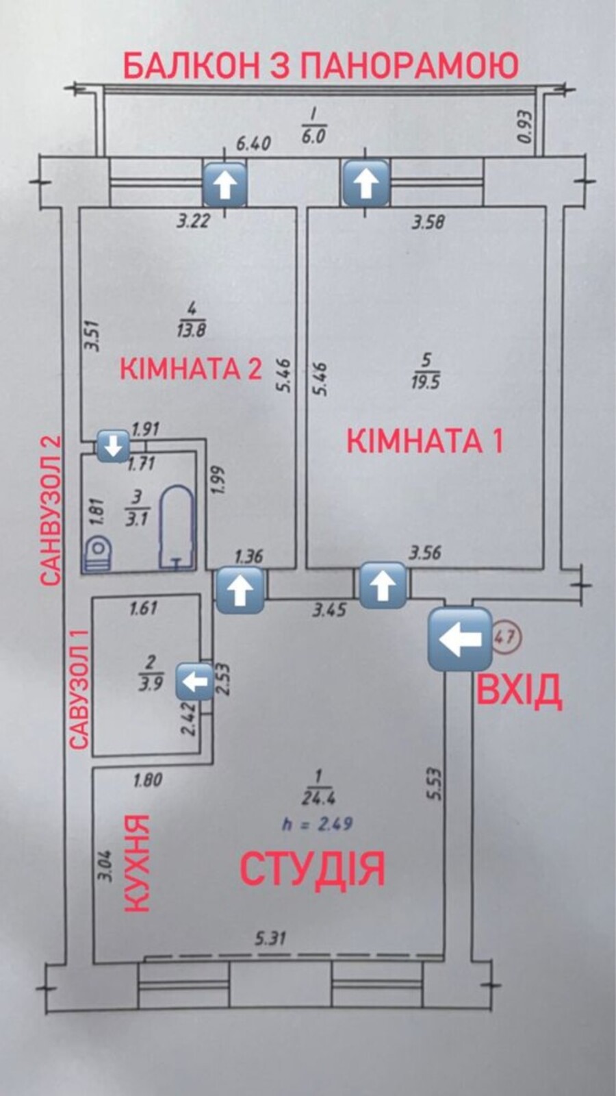 Продажа квартирі в Центрі код №212813740 фото 1 Продажа квартирі в Центрі код №212813740 фото 1