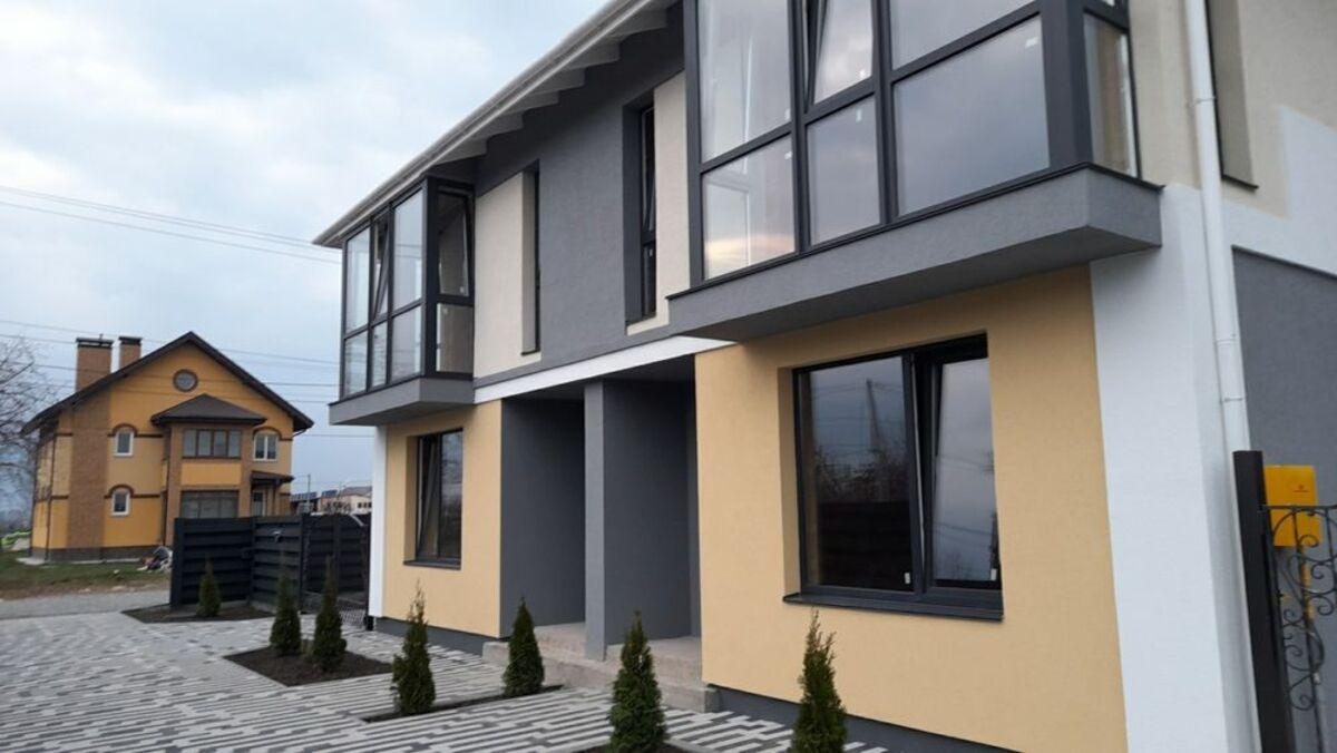 Шикарный дом-дуплекс 115 м2 с красного кирпича в с.Гатное БЕЗ % фото 1 Шикарный дом-дуплекс 115 м2 с красного кирпича в с.Гатное БЕЗ % фото 1