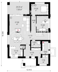 Продам современный красивый дом в коттеджном поселке в Лесопарке! фото 3 Продам современный красивый дом в коттеджном поселке в Лесопарке! фото 3