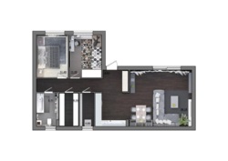 Сучасний 1-поверховий коттедж 'Севілья'. фото 3 Сучасний 1-поверховий коттедж 'Севілья'. фото 3