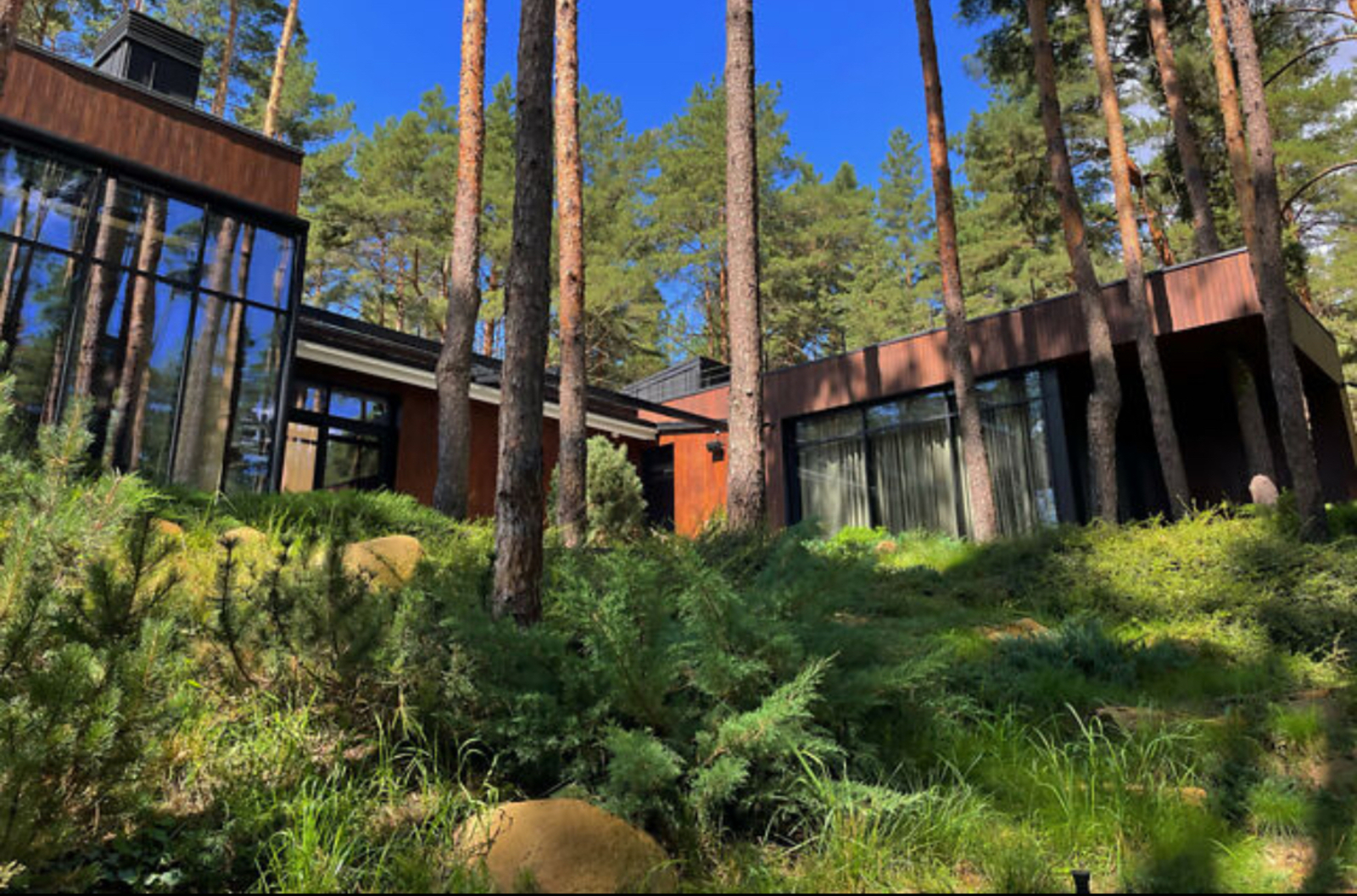 Одноповерховий будинок з ділянкою на 45 соток фото 1 Одноповерховий будинок з ділянкою на 45 соток фото 1