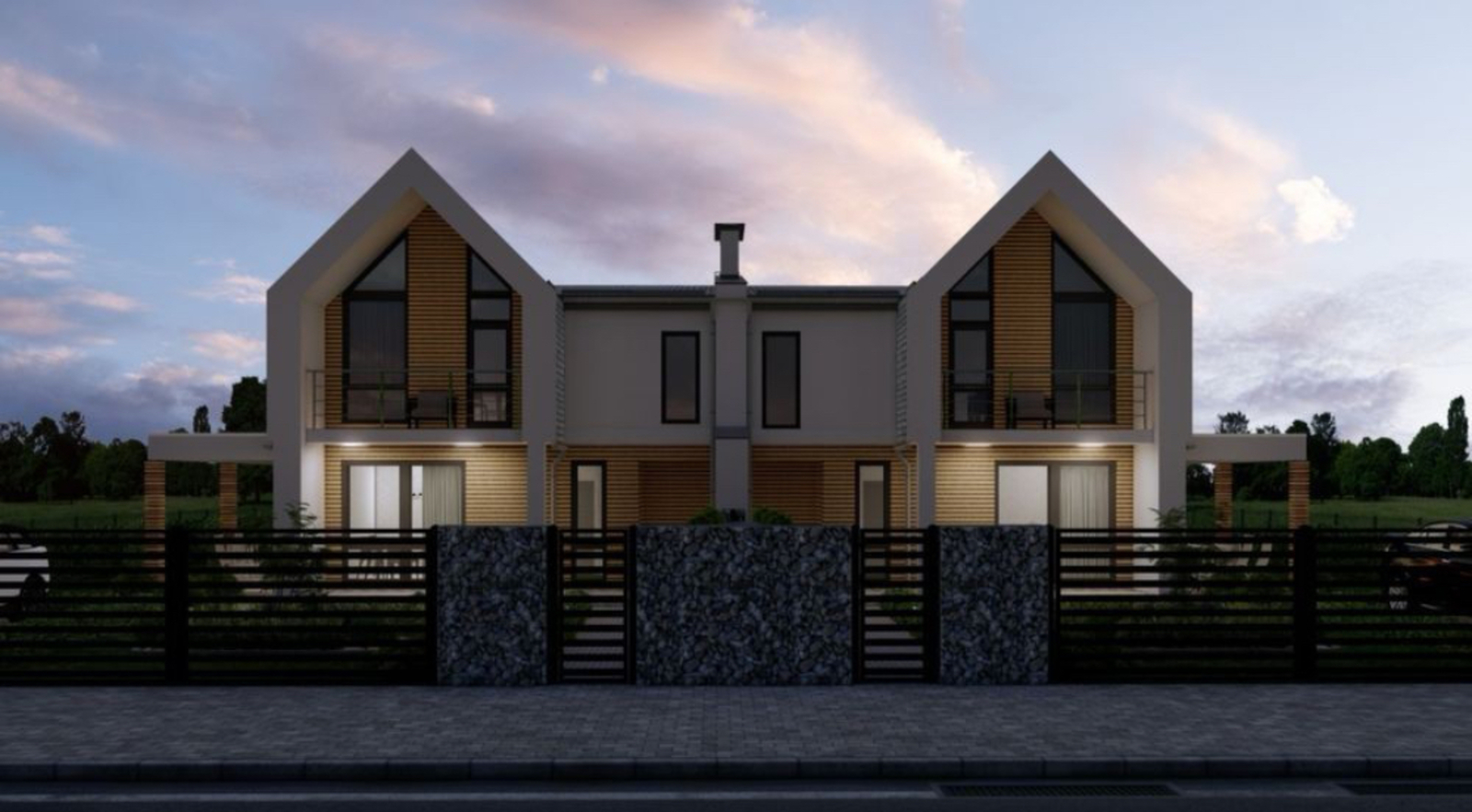 Дуплекс в с. Дмитрівка, поруч з містом фото 1 Дуплекс в с. Дмитрівка, поруч з містом фото 1