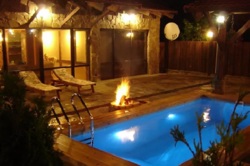 Шале с камином и бассейном возле леса. фото 10 Шале с камином и бассейном возле леса. фото 10