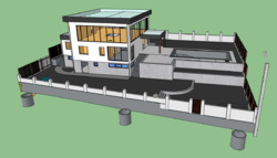 Недобудований будинок на Царині, 1-а лінія П. Буга з виходом на річку. фото 3 Недобудований будинок на Царині, 1-а лінія П. Буга з виходом на річку. фото 3